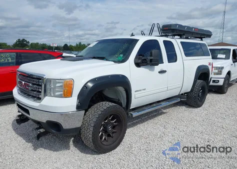 2013 GMC Sierra 2500Hd Sle z USA, uszkodzony, nr VIN 1GT220C81DZ392864